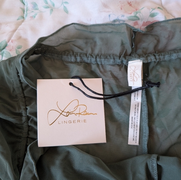 NWT Laina Rauma Lingerie Side Split Lounge Pant in Lagoon - Picture 6 of 11